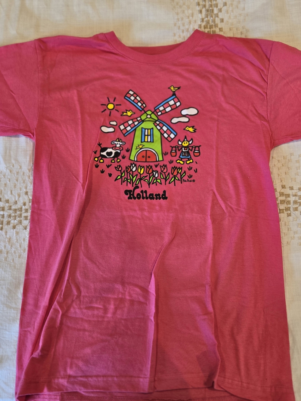 Pink Holland Graphic BabyTee